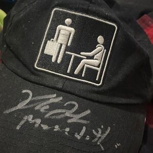 The Office hat with Autograph